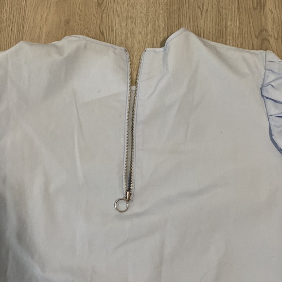 Sandro sky blue blouse - Picture 4 of 4